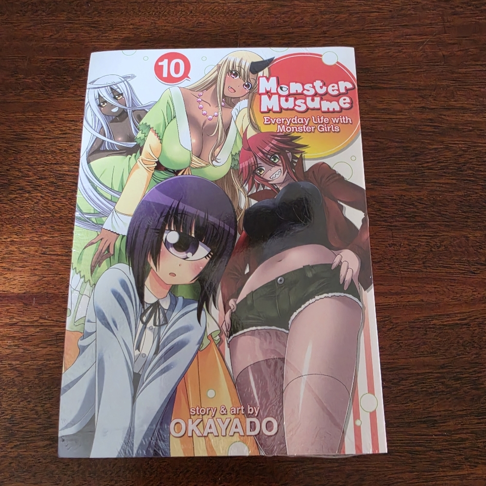 Monster Musume: Everyday Life with Monster Girls Vol. 10 By Okayado New Sealed